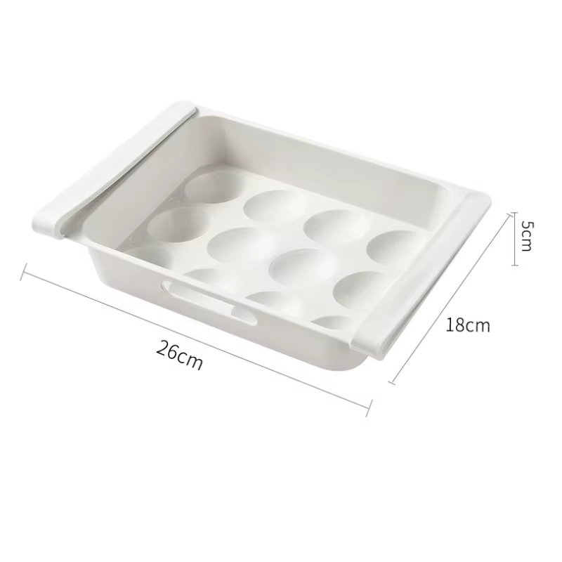 Réfrigérateur créatif, boîte de rangement pour conserver la fraîcheur, tiroir, panier à fruits et œu