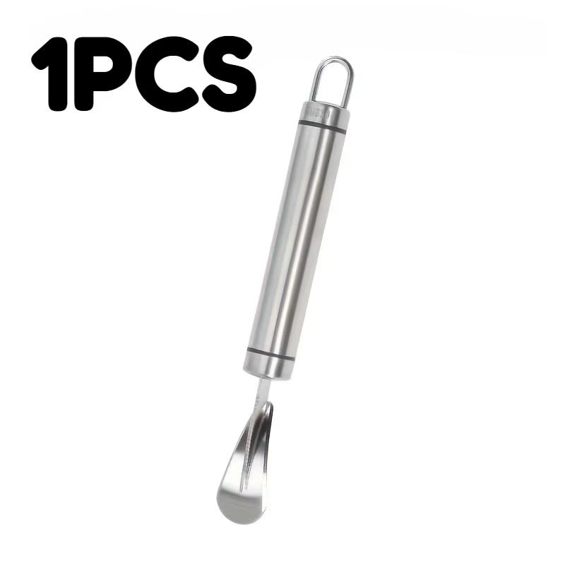 Ensemble de 1/3 d'outils à éplucher les agrumes en acier inoxydable, couteau multifonctionnel pour é