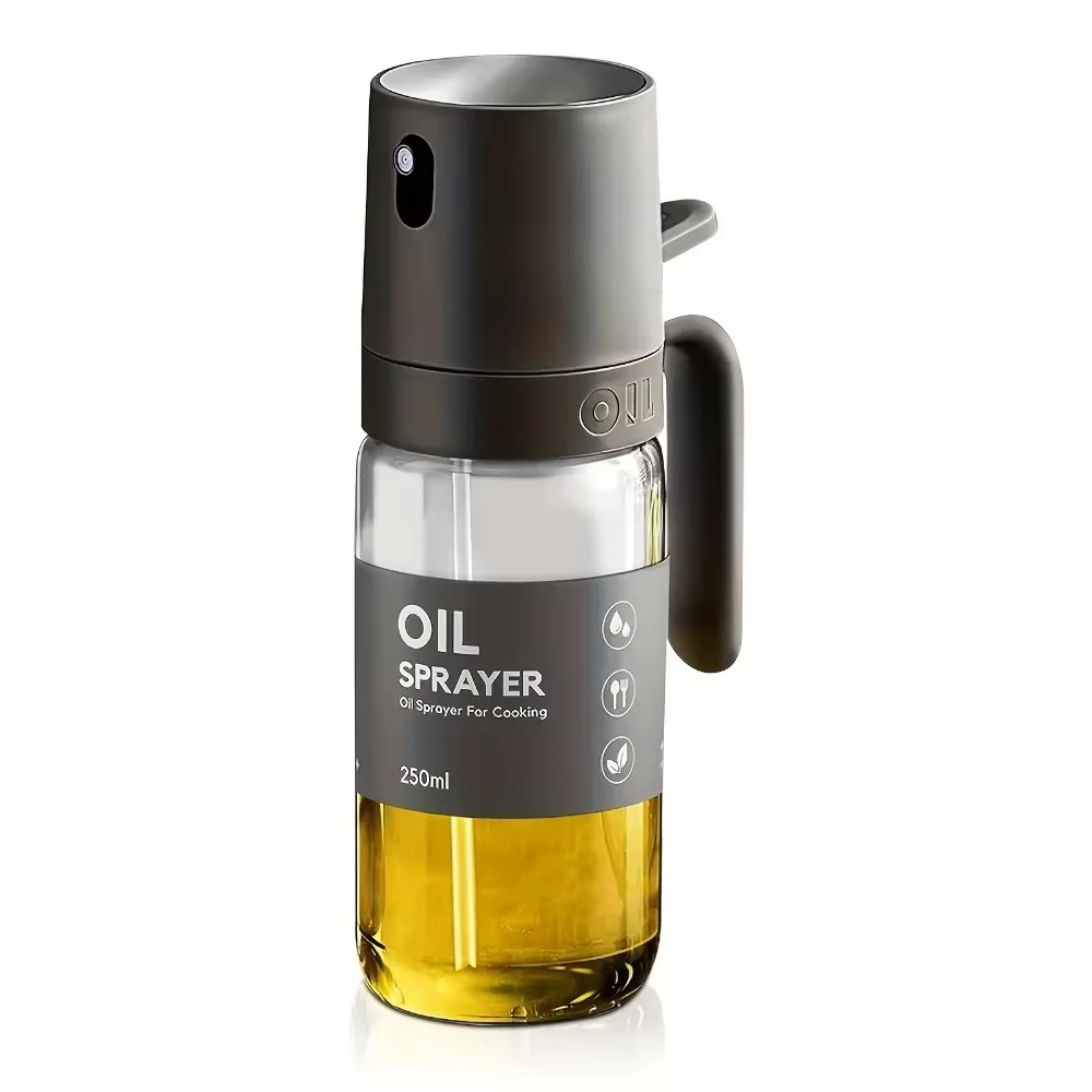Pulvérisateur d'huile pour la cuisson, flacon pulvérisateur d'huile de 250 ml et brosse à huile de c