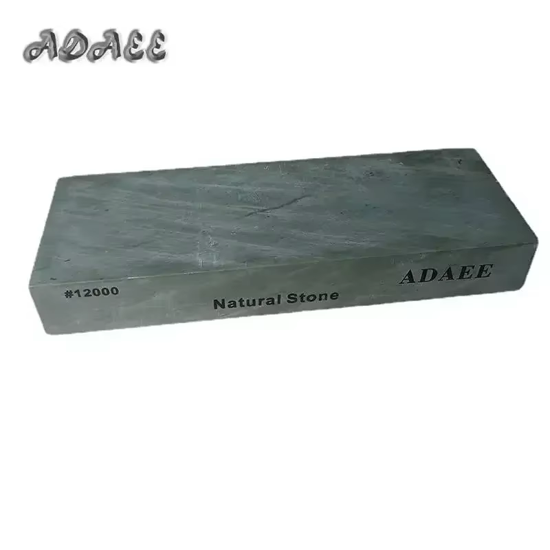 ADAEE Professionnel 12000 #   Pierre à aiguiser naturelle de grande taille 200*75*29mm, pierre à aff