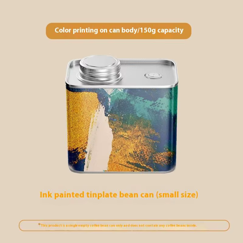 Boîte de conserve scellée de grain de café de qualité alimentaire pour le stockage d'emballage de bo