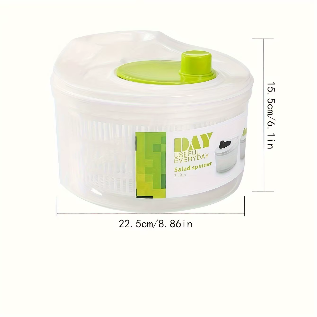 Essoreuse à salade manuelle multifonctionnelle, lave-linge et sèche-légumes ménagers, panier égoutto