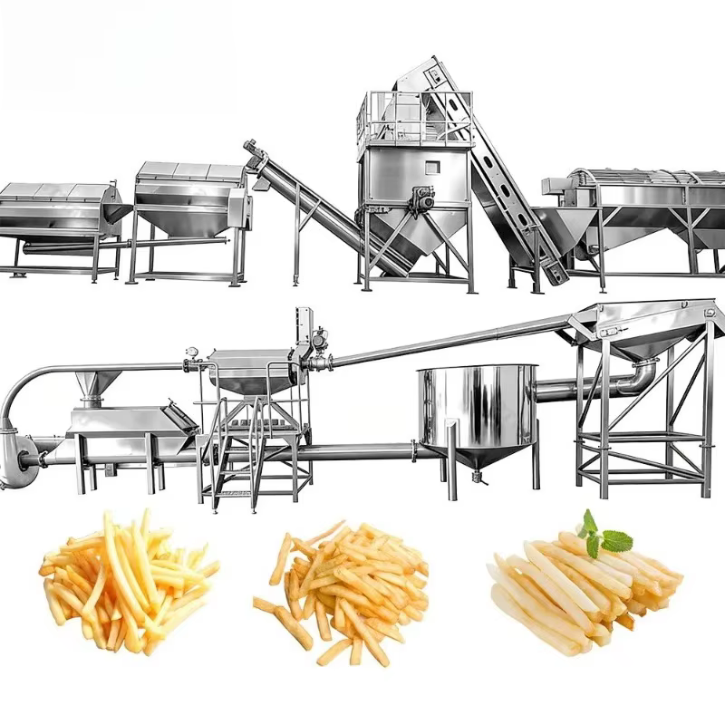 Ligne de production de frites françaises sur mesure, équipement de fabrication de frites