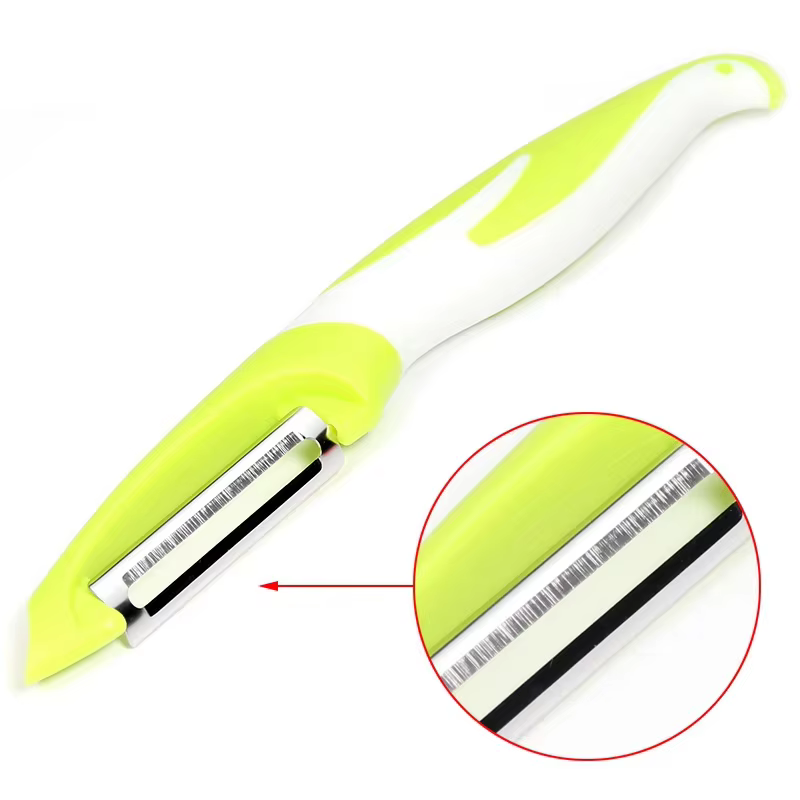 Couteau éplucheur de légumes en acier inoxydable, Zester, rasoir, râpe, Gadgets, outil de cuisine, c