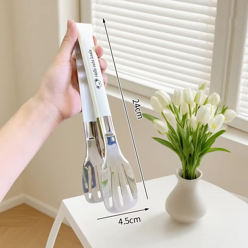 Pinces alimentaires en acier inoxydable, ustensiles de cuisine, outil de cuisine pour Buffet, pince 