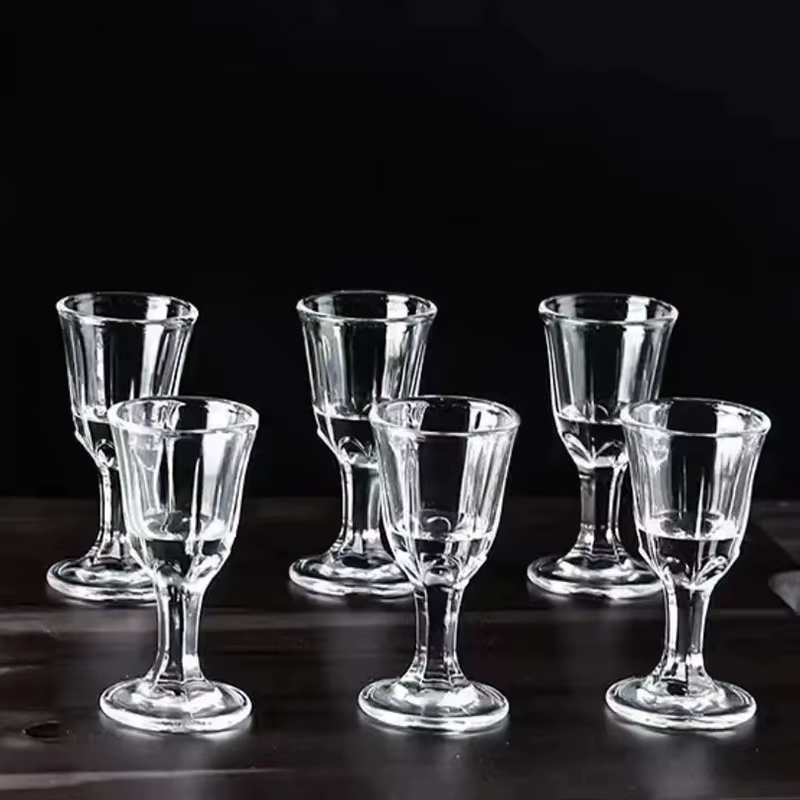 Verre à Shot de 10ml, 6 pièces, petite capacité, tasse à esprits, gobelet, distributeur de vin, vent