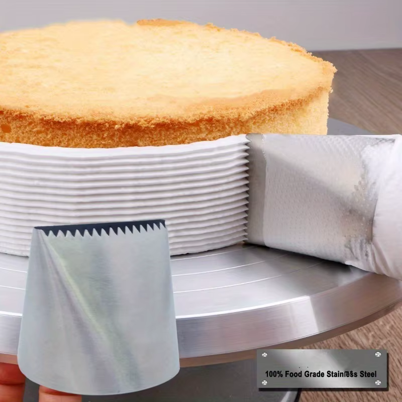 Buse de crème Double face, ensemble de décoration de gâteaux à faire soi-même, buses de tuyauterie d