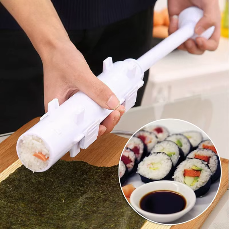 Moule à Sushi de type poussoir, bricolage instantané, fabricant de boules de riz aux algues, ensembl