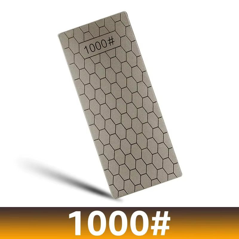 Pierre à aiguiser les couteaux diamantés 600 #   1000 #   800 #   Pierre à aiguiser aiguiseur de cou