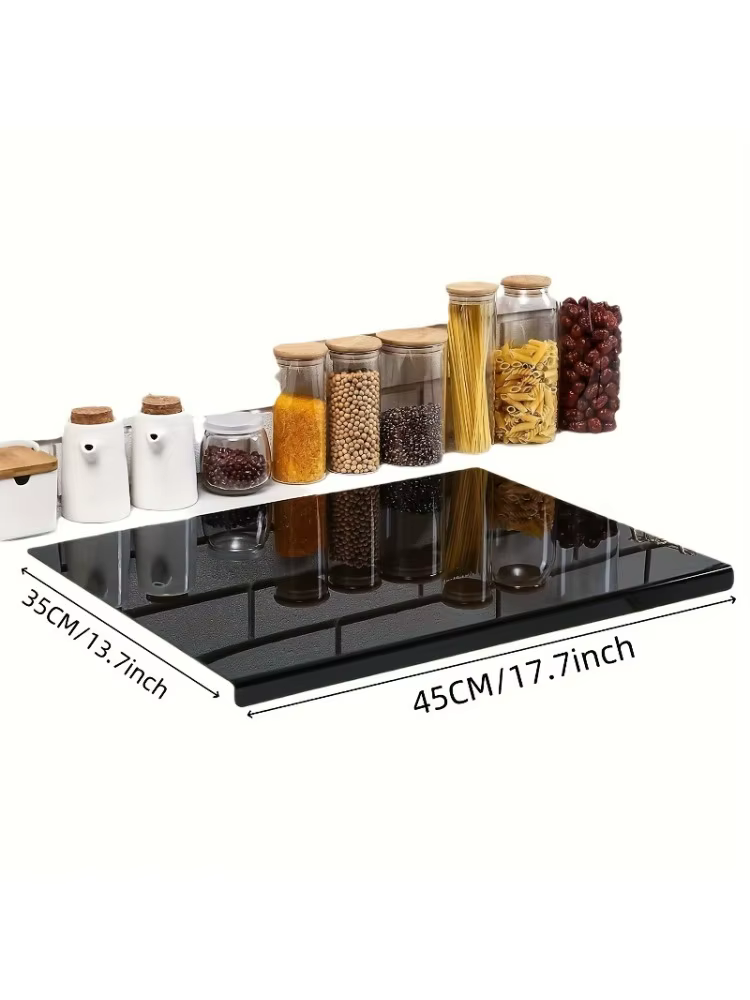 Planche à découper en acrylique antidérapante Durable, 1 pièce, sans danger pour les contacts alimen