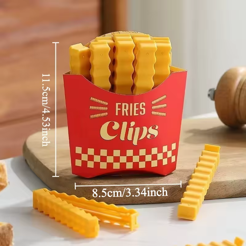 Clip de scellage résistant à l'humidité pour aliments, avec autocollant magnétique pour réfrigérateu