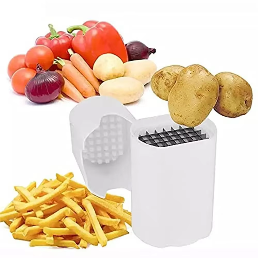 Hachoir à légumes français, coupe naturelle, trancheuse de pommes de terre, outil alimentaire, D479,