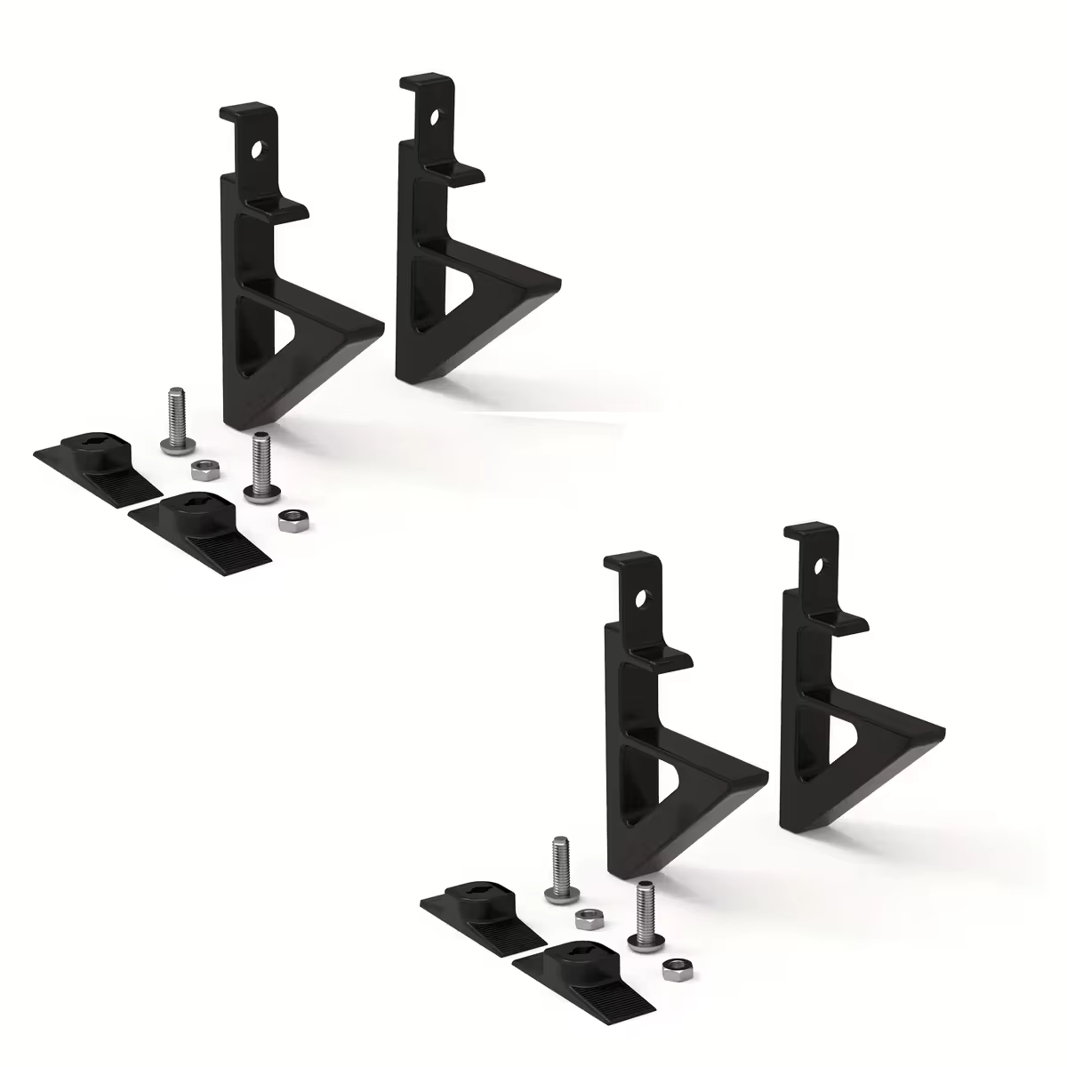 Le support de planche insonorisant 4 pièces ne nécessite pas de perçage et convient aux objets de co