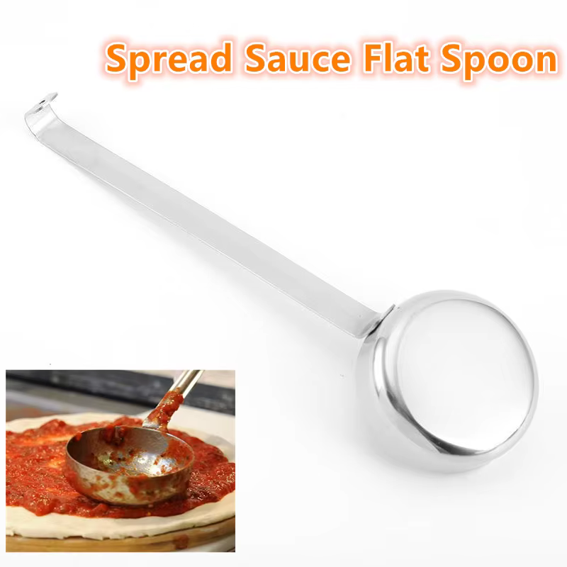 Cuillère à Sauce à Pizza, cuillère à mesurer, tasses à tomates avec poignée, louche de cuisine pour 