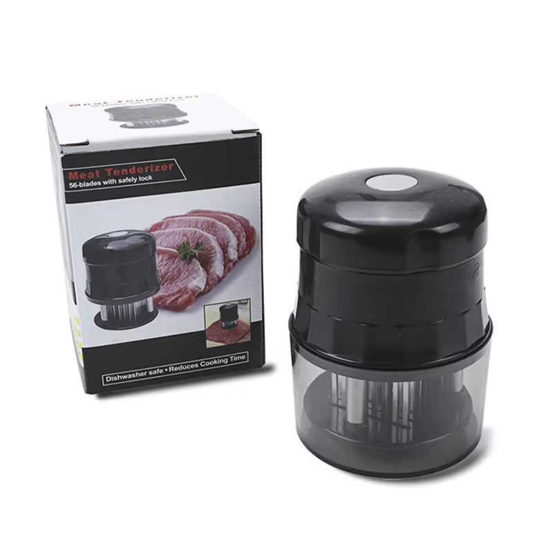 Attendrisseur de viande phérique en acier inoxydable, couteau à steak de boeuf, côtelette jetable, a