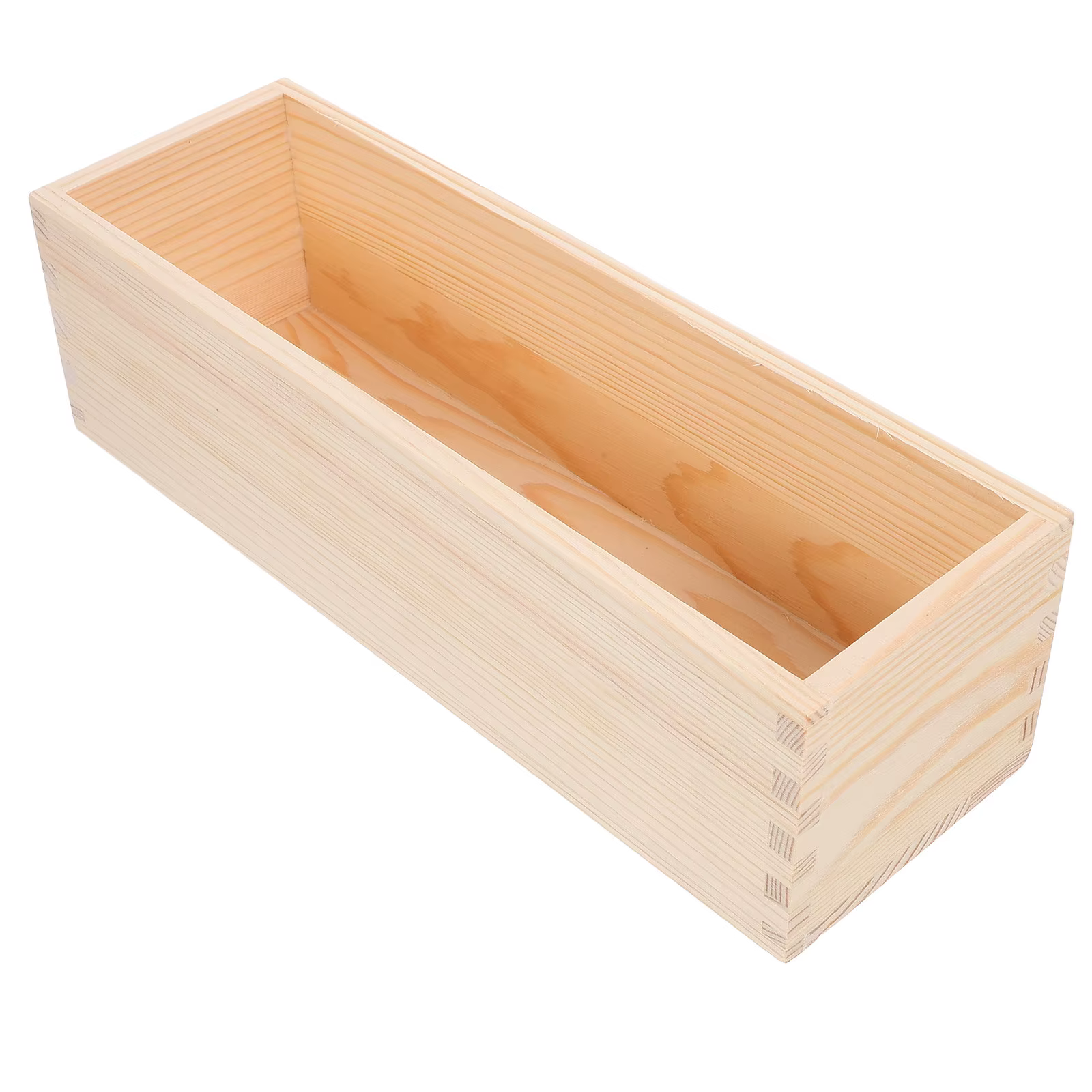 Boîte de rangement en bois pour tiroir, organisateur multi-usages pour ustensiles de cuisine, bijoux