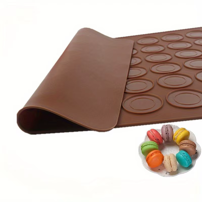 1 moule à macarons DIY à 48 cavités – Créez de friandises délicieuses avec ce tapis de cuisson en si