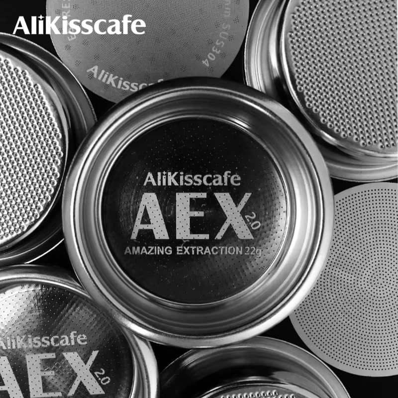 Panier de filtre à café 58MM AEX précis 18g 22g, écran de rondelle pour porte-filtre sans fond, acce