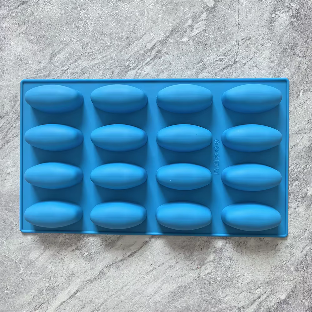 Moule de cuisson créatif en silicone de forme ovale pour gâteau au chocolat, adapté au chocolat, aux