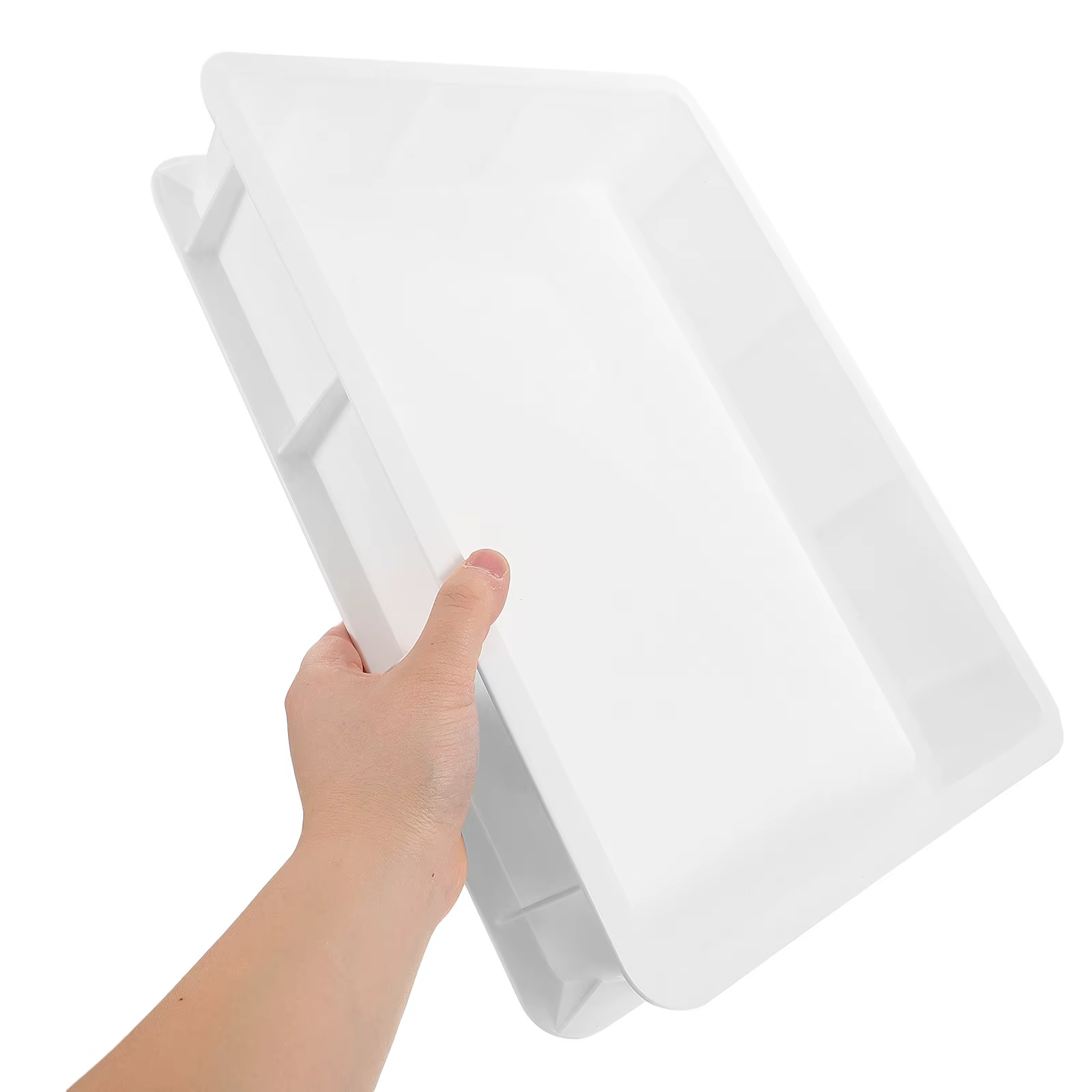 Boîte de levage de pâte à pizza empilable en plastique, bac commercial, conteneur de stockage de pât