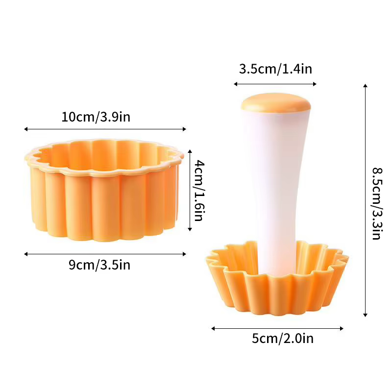 Ensemble de moules à tartelettes en plastique pour mini tartes rondes, outils de cuisson