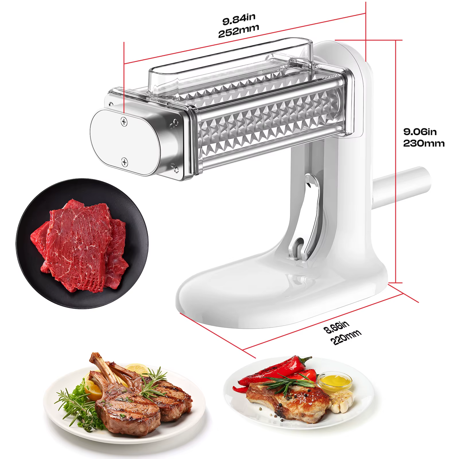 Outil d'attendrisseur de viande manuel, Machine d'attendrisseur de viande avec équipement en acier i
