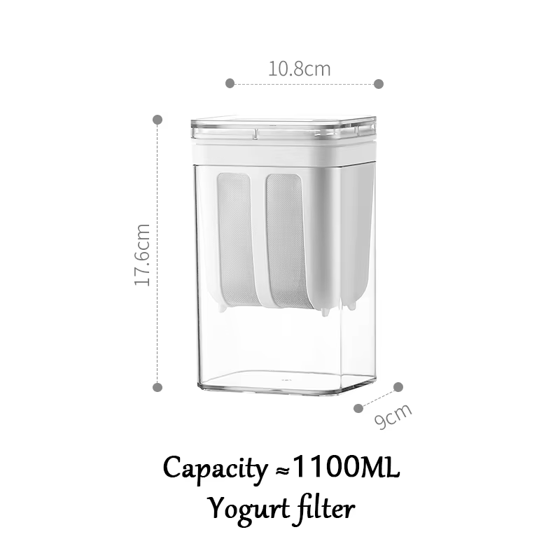Yaourtière grecque, filtre à yaourt, passoire en acier inoxydable, outils de séparation du lactoséru