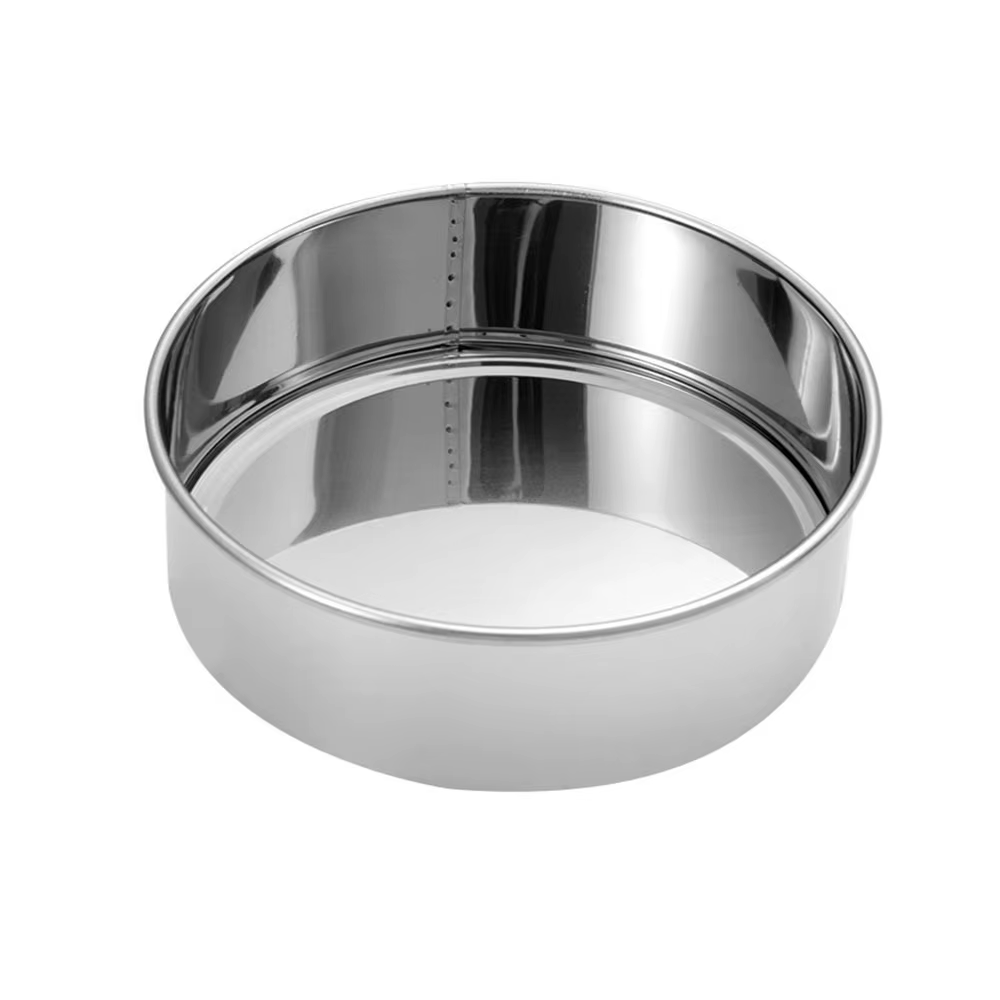 Moule de cuisson créatif en acier inoxydable, bricolage, rectangulaire/rond, antiadhésif, poêle à pa