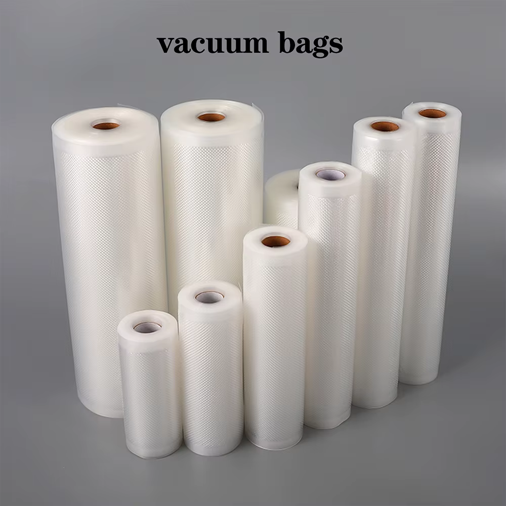 1 rouleau de sacs sous Vide pour aliments, 500cm par rouleau, réutilisables, sans BPA, sacs de scell