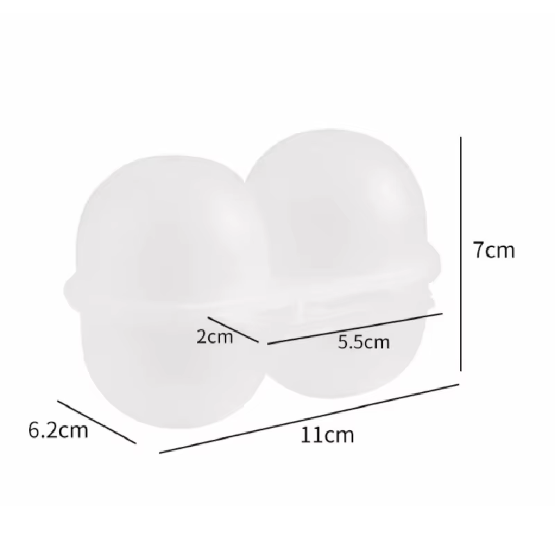 Boîte de rangement d'œufs Portable antichoc, conteneur de conservation de voyage, porte-œufs de prot