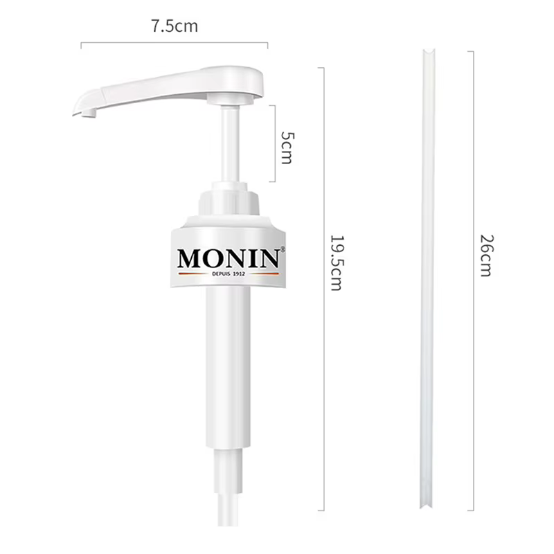 Distributeur de Sistresset Café, 1 Litre, Pompe, Noir, Liquide, Monin, 10ml