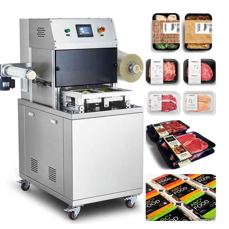 Machine de mise sous vide automatique personnalisée pour l'emballage alimentaire