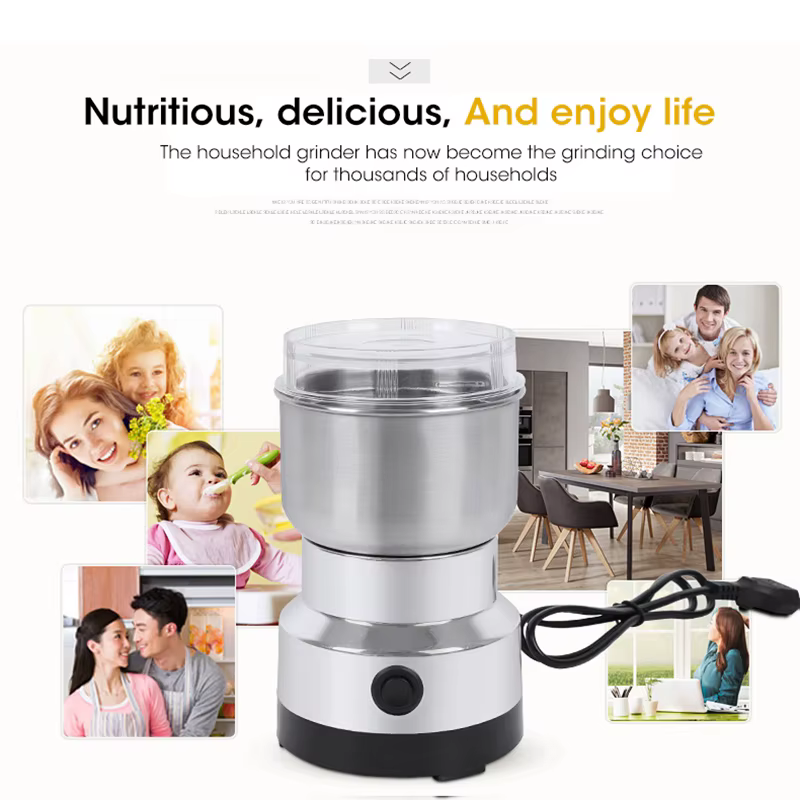 Mini broyeur électrique domestique, pulvérisateur d'aliments pour bébés ultrafins, moulin à café, mo
