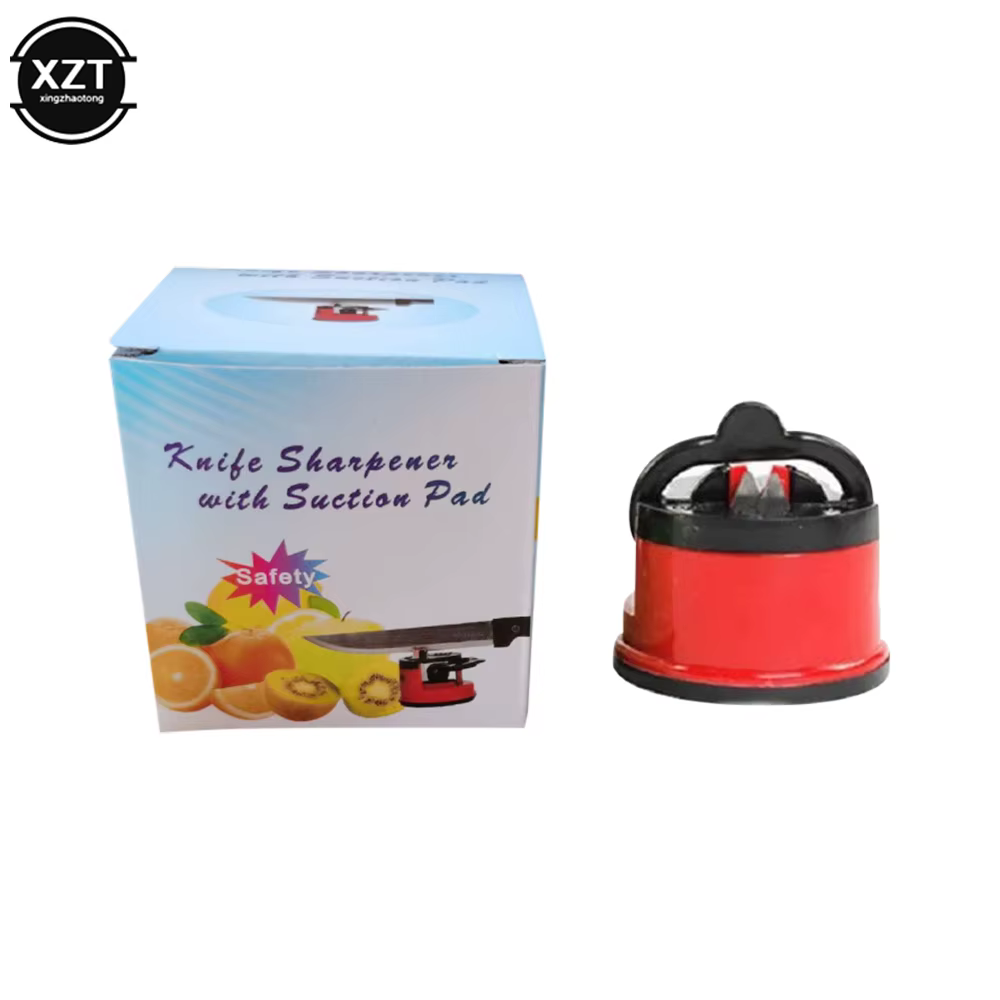 Aiguiseur de couteaux à ventouse, outil d'affûtage facile et sûr, chef de cuisine, opaque, damas, as