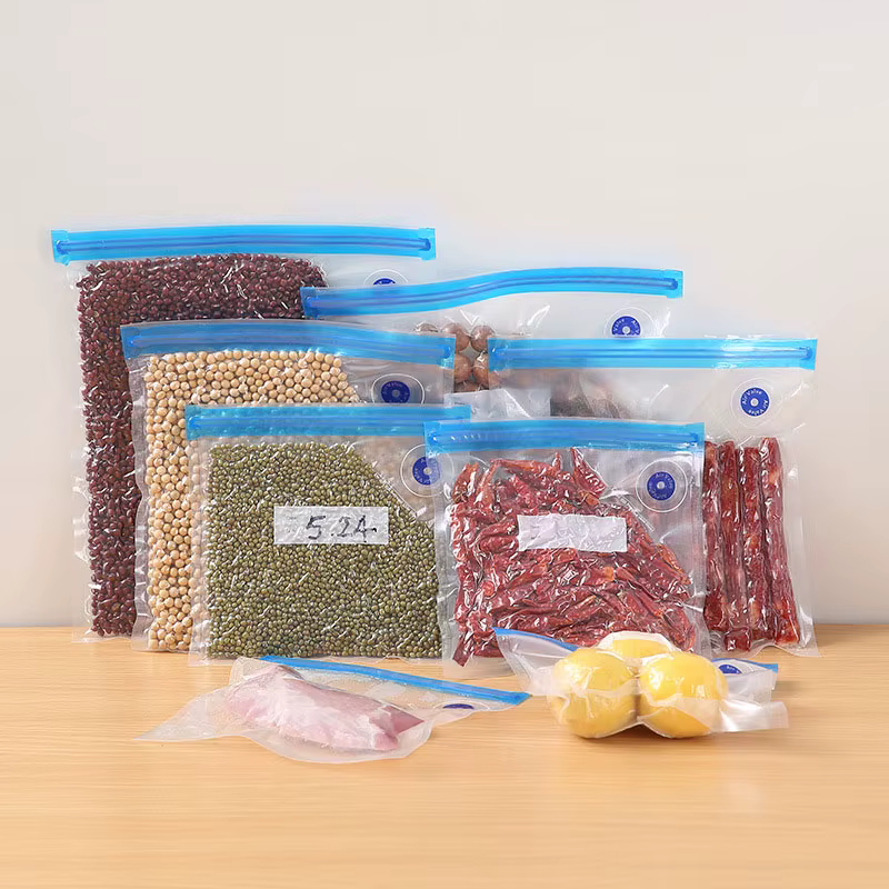 Sacs alimentaires scellés sous vide, 10 pièces, sac de stockage des aliments avec pompe de scellage,