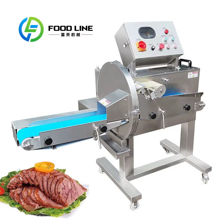 Machine à trancher la viande cuite, coupe-viande électrique pour biltong, trancheuse automatique de 