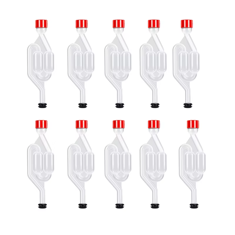 sas en forme de S, sas à bulles pour brassage à domicile, bouchon Carboys, Valve d'étanchéité de fer
