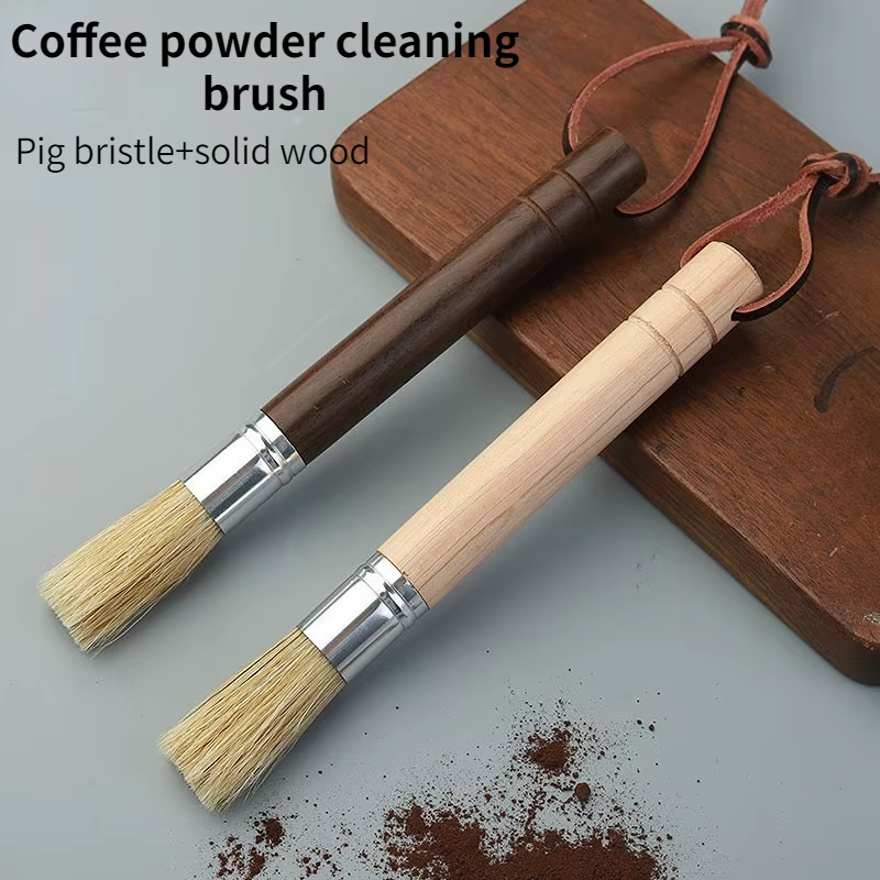 Ensemble de brosses de nettoyage pour moulin à café Vintage, nettoyeur de Machine à café rétro Baris