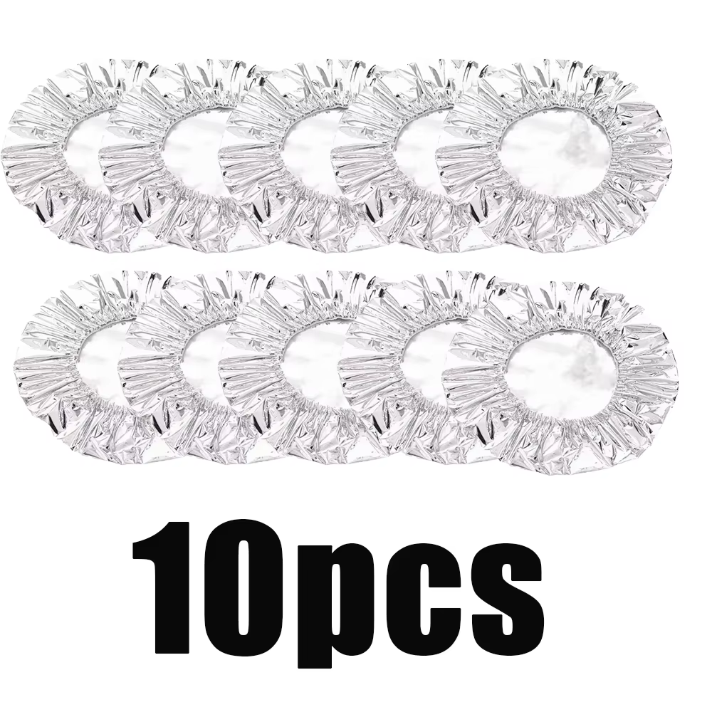 Couvercle de bol en aluminium réutilisable, 10 à 60 pièces, isolation thermique et conservation de l