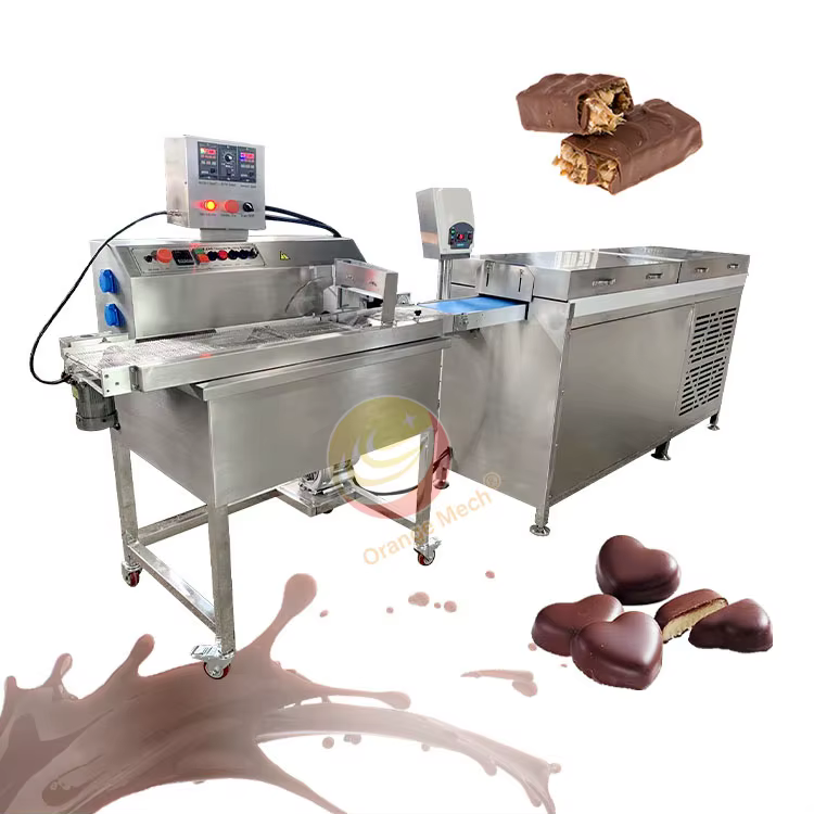 Petite machine de moulage de trempe de chocolat, machine de fabrication de chocolat naturel