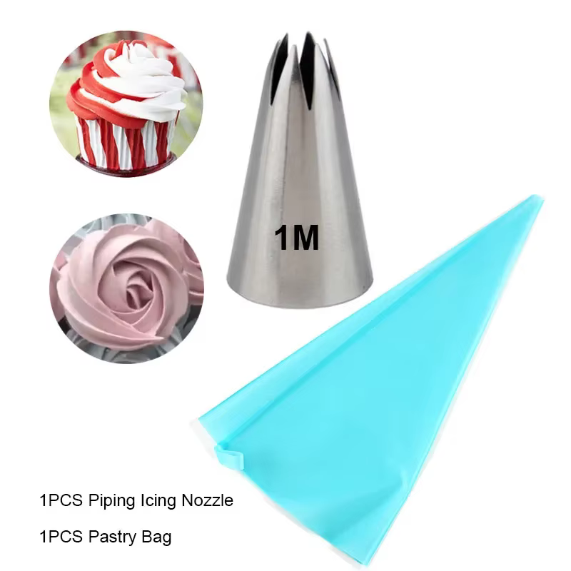 Buses de décoration de gâteau en acier inoxydable, buse de glaçage à la tuyauterie, outils de pâtiss