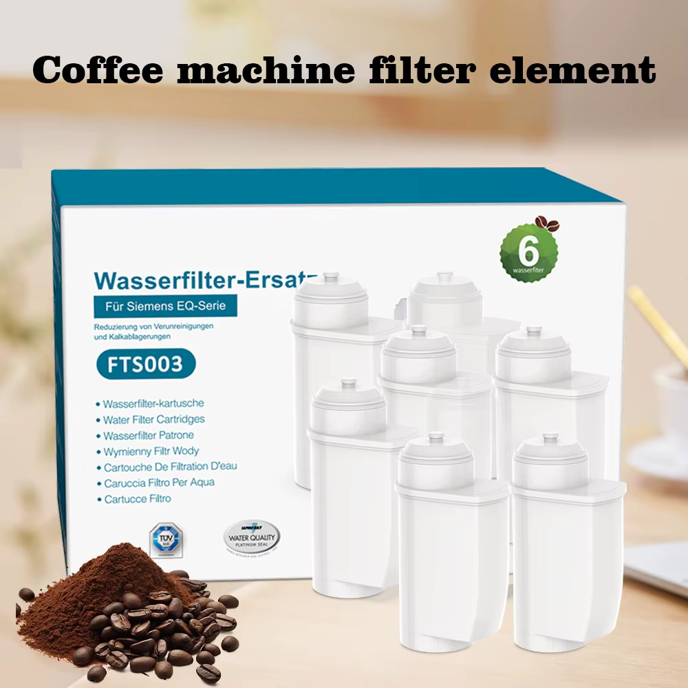 Cartouche de Filtre à Eau de Remplacement pour Machine à Café, 4/6 Pièces, pour Siemens EQ6 EQ9 TCZ7