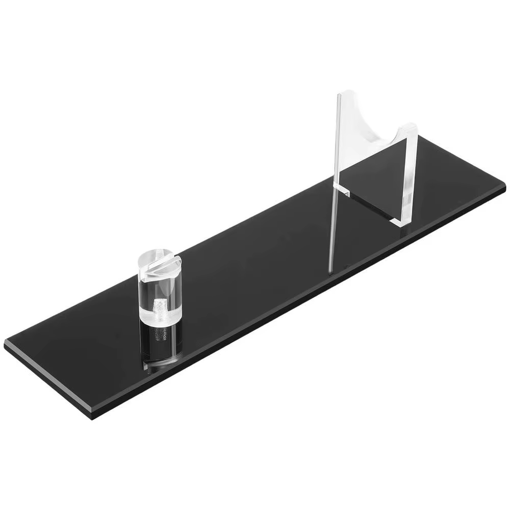 Présentoir en acrylique opaque pour la décoration, support de collection, lame de partenaires