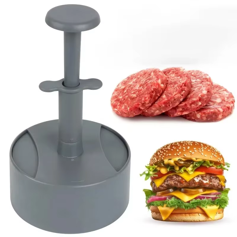 Presse à hamburgers, moule à burgers farcis pour les galettes de bœuf et de légumes, parfait pour le