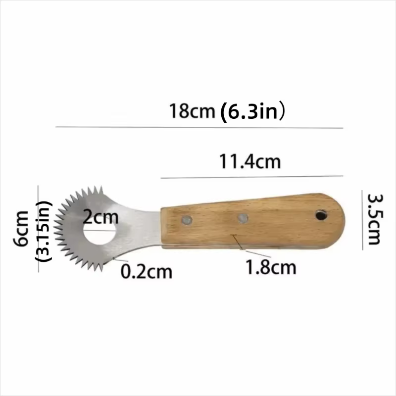 Râpe à noix de coco manuelle avec manche en bois, outil de râpage efficace pour la maison
