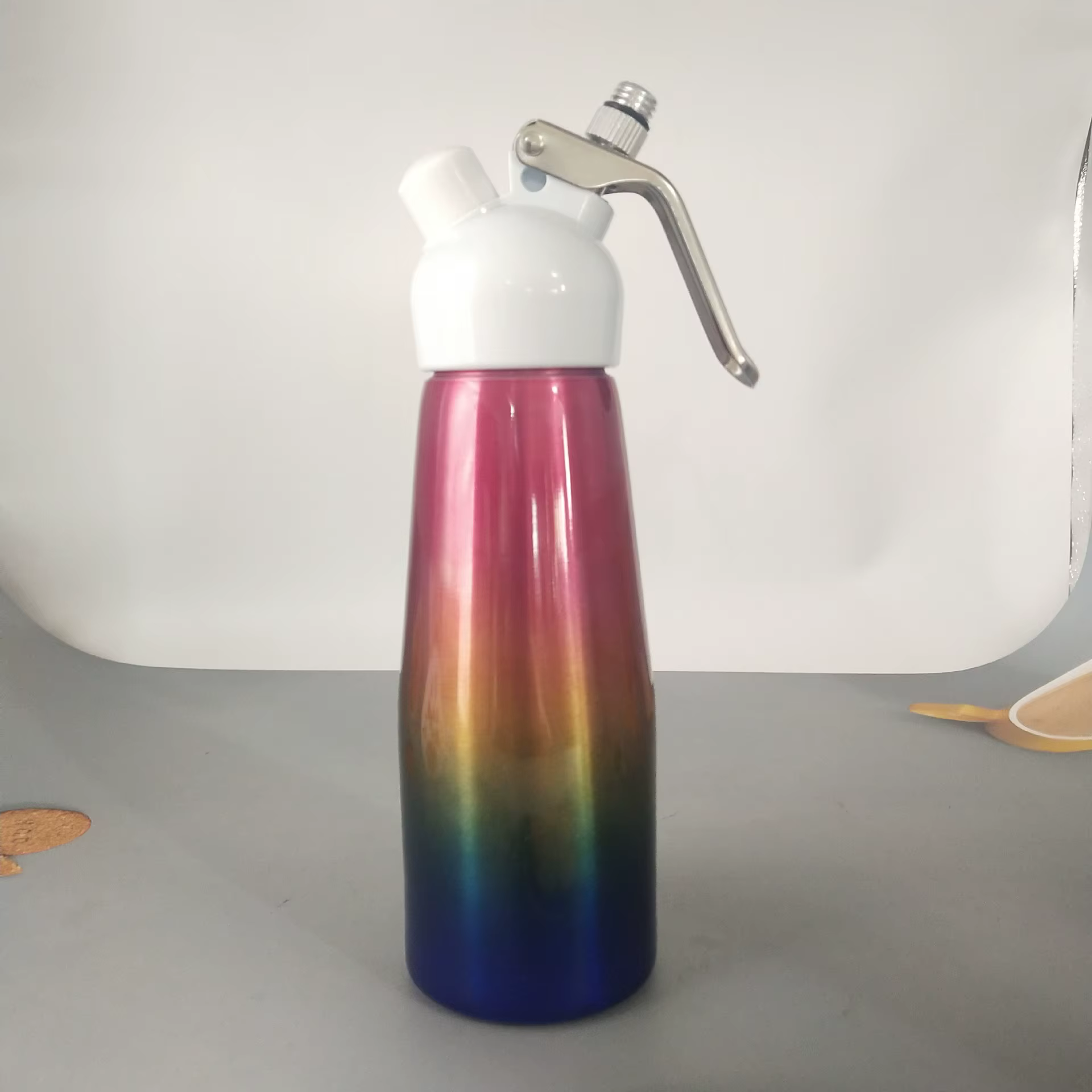Distributeur de crème fouettée, 250/500ml, ustensile de cuisine, pour faire mousser les desserts, av