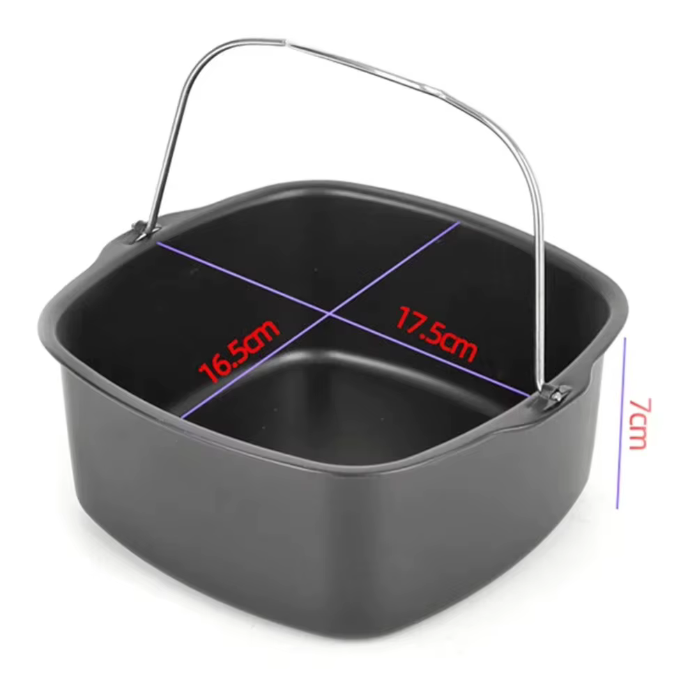 Plateau de cuisson de gâteaux antiadhésif pour friteuse à Air, panier pour plat de cuisson Philips, 