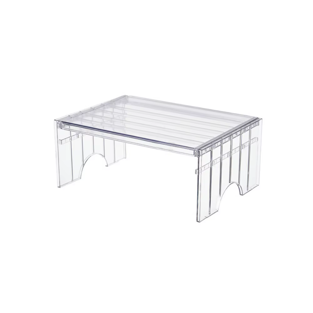 Étagère de réfrigérateur extensible et détachable, 2 niveaux de hauteur, séparateur empilable en cou
