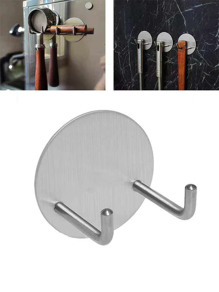 Porte-filtre à café sans fond, 51/53/54/58mm, support mural en acier inoxydable, porte-filtre à fond