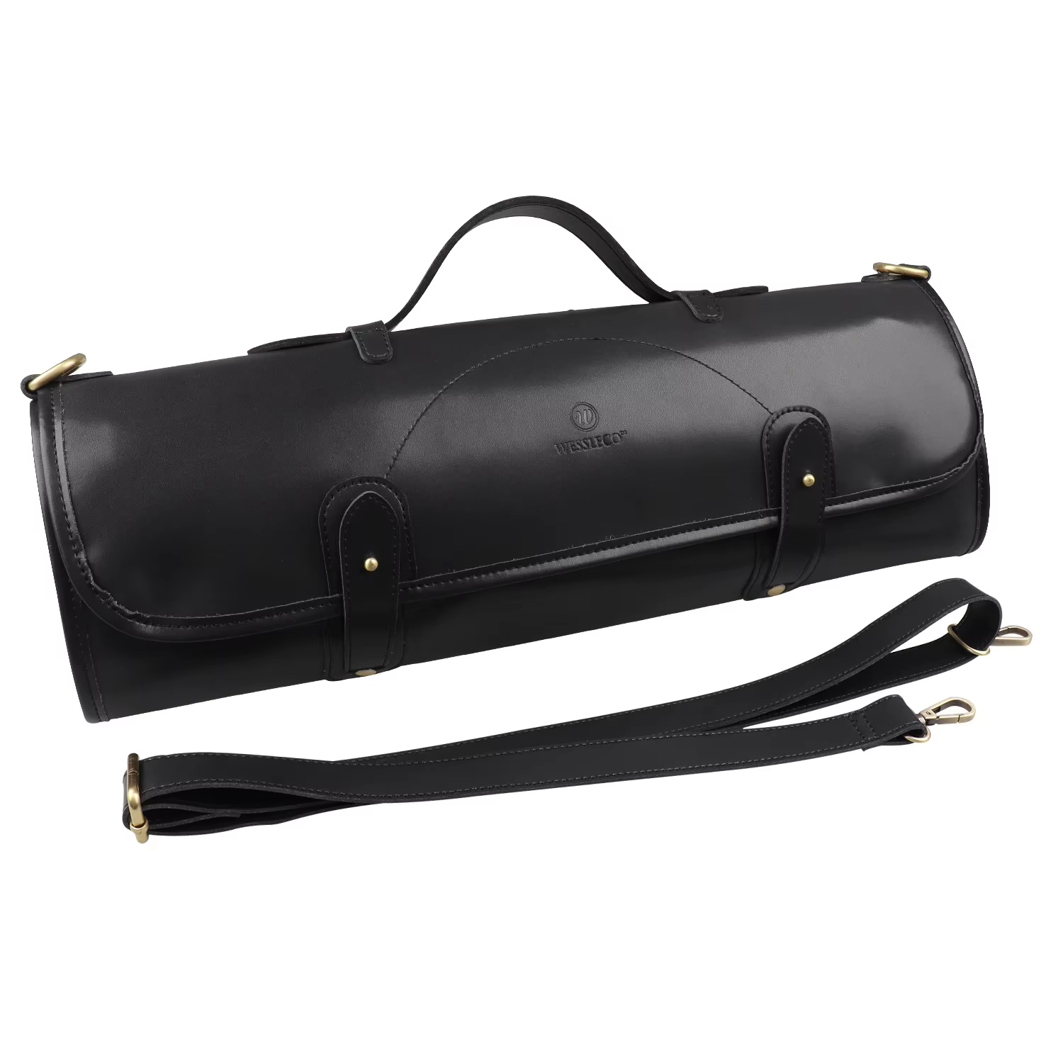 Sac à Rouleaux de Couteaux de Chef de Cuisine, Étui de Transport, avec 10 Poches, Rangement d'Outils